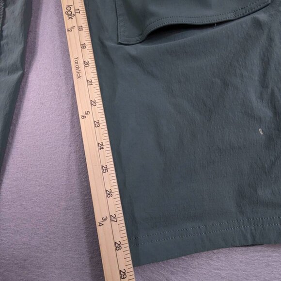 Duluth Trading Heirloom Gardening Bib Overalls Green Womens L x 31 Cottagecore - Picture 8 of 16